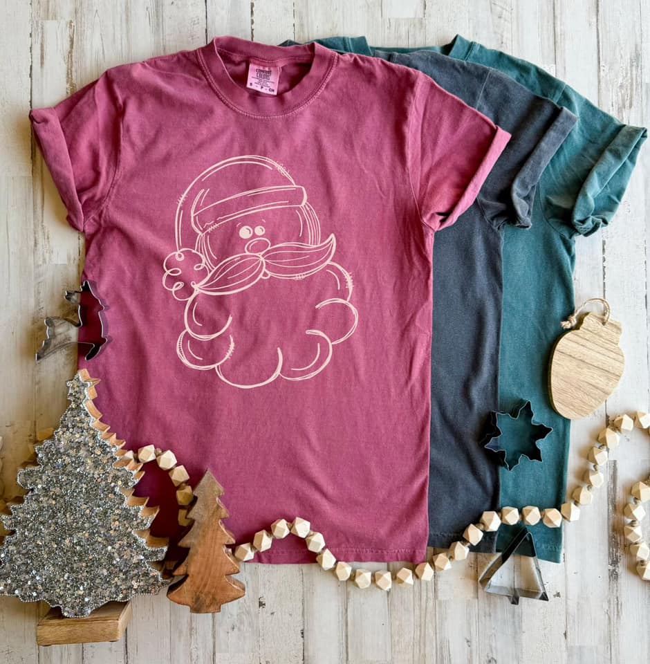 Cutie Santa (Comfort Colors) Tee