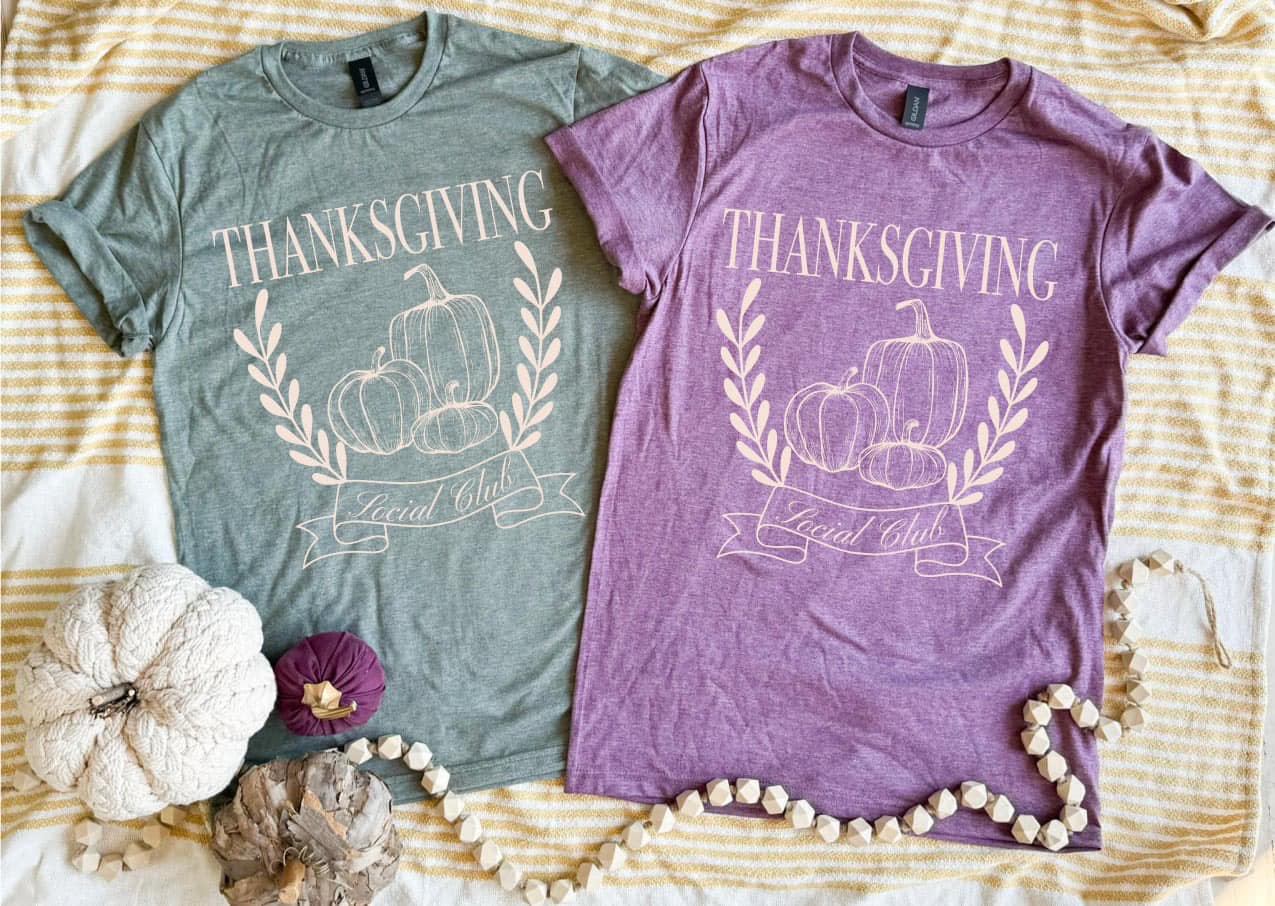 Thanksgiving Social Club Tee