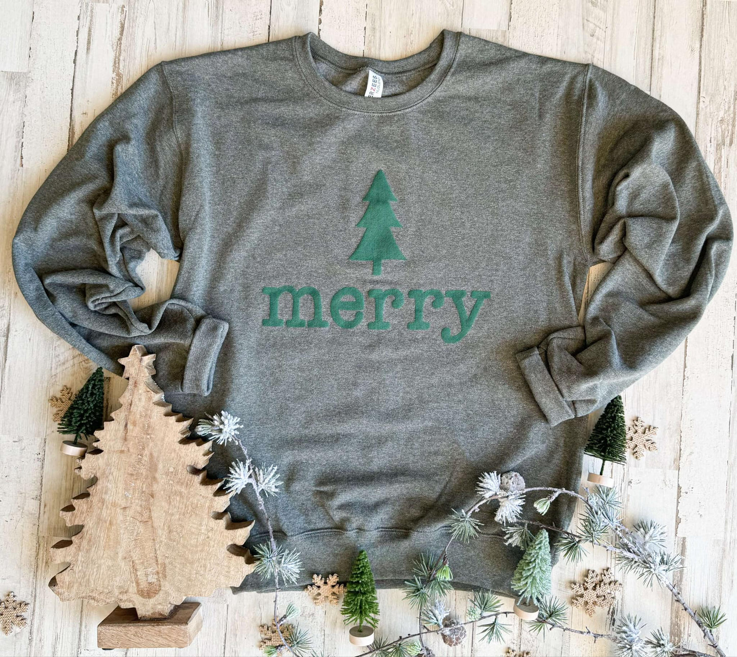 Merry (Puff Ink!!!) Sweatshirt